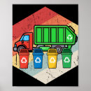 Search for garbage truck posters Recycling