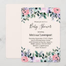 Search for purple and green baby shower invitations Watercolor