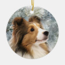 Search for sheltie christmas tree decorations Dog lover