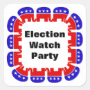 Search for elections square stickers Politics
