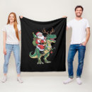 Search for t rex blankets Santa