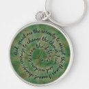Search for serene round key rings Spiritual
