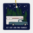 Search for road christmas tree decorations Camping