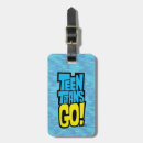 Search for kids show luggage tags Dc comics cartoon