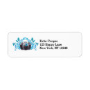 Search for camera return address labels Watercolor