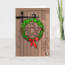 Search for pentagram christmas cards Witch