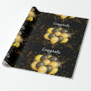 Search for black and gold gift wrap Festive