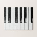 Search for piano puzzles Black and white