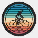 Search for retro bicycle stickers Cyclist