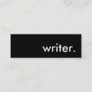 Search for writer business cards Journalist