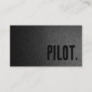 Search for airplane business cards Flight instructor