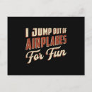 Search for skydiver postcards Parachuting