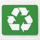 Search for recycle symbol mouse mats Green
