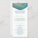 Search for green gold wedding programs Modern