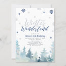 Search for winter wonderland birthday Blue