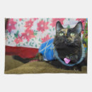Search for calico tea towels Kitty