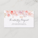 Search for wedding business cards Pink
