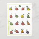 Search for berries vertical postcards Illustration