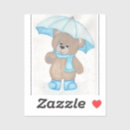 Search for blue brown stickers Cute