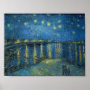 Search for starry night painting posters Stars