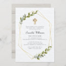 Search for rustic first communion invitations Watercolor