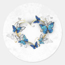Search for butterflies stickers Blue
