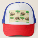 Search for rhino hats Illustration