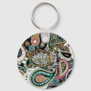 Search for paisley design key rings Floral