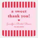 Search for red stripe stickers For her