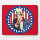 Search for uncle sam mouse mats Usa