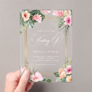 Search for palm tree leaf invitations Exotic