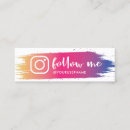 Search for follow me on instagram business cards Modern