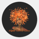 Search for orange black stickers Women