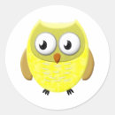 Search for owl drawing stickers Cute