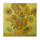 Search for famous paintings tiles Sunflowers