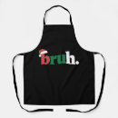 Search for greeting aprons Santa