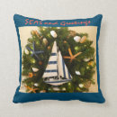 Search for nautical christmas cushions Sailboat