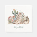 Search for cowboy boots napkins Cowgirl
