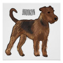 Search for airedale terrier art King of terriers