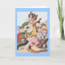 Search for vintage cat art cards Funny