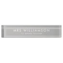 Search for teachers name plates Elegant