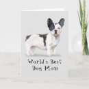 Search for french bulldog mothers day cards Dog lovers