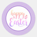 Search for happy easter egg stickers Purple