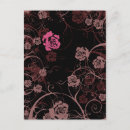 Search for dark pink rose postcards Elegant