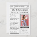 Search for 20th birthday invitations Vintage
