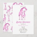 Search for pink giraffe baby shower invitations Girls