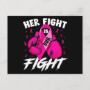 Search for awareness 4x5 invitations Pink