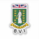 Search for british virgin islands stickers Coat of arms