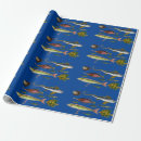 Search for fishing christmas wrapping paper Nautical