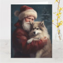 Search for paw prints christmas cards Santa paws